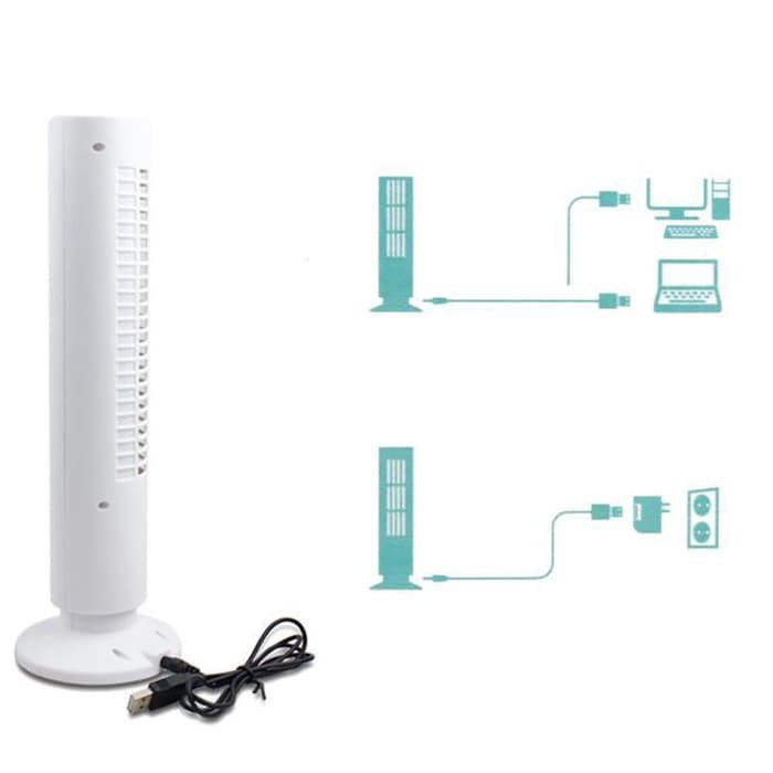 Mini Tower Fan Usb Fan Menara Kipas Angin Kipas Angin USB Kipas Angin
