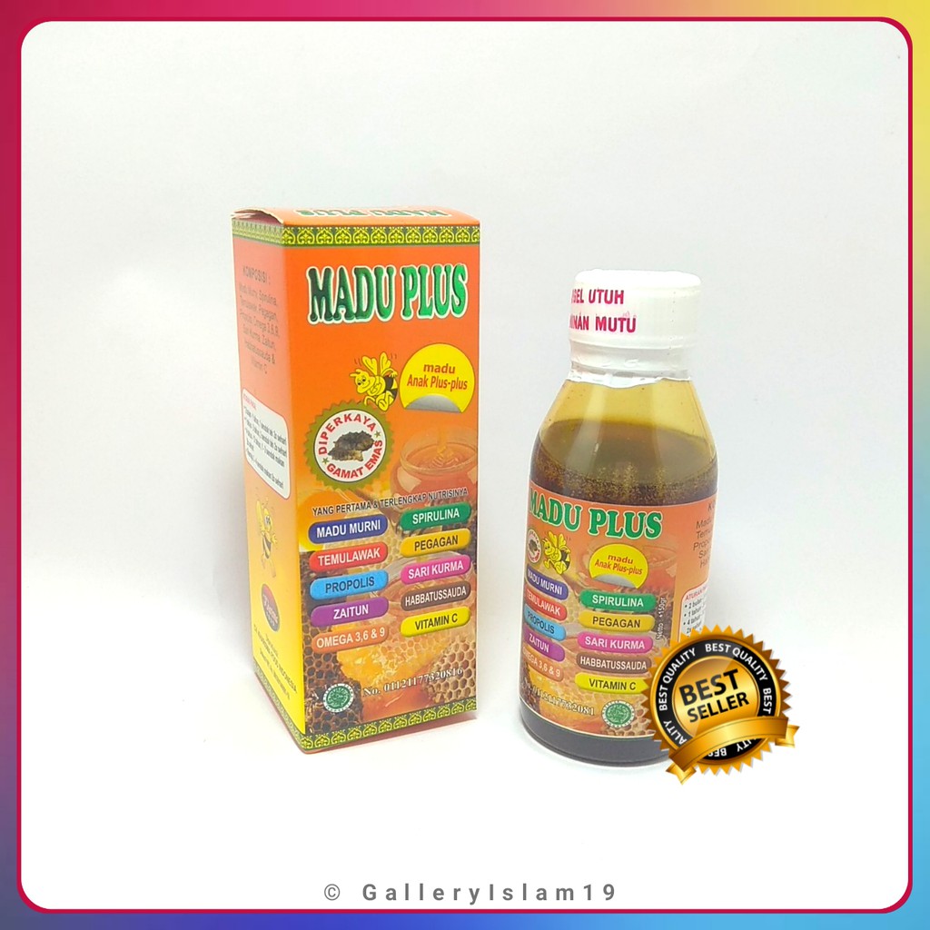 

Madu Anak Pintar Plus Plus 100% Alami