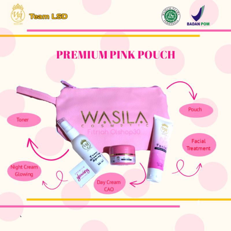 PREMIUM PINK WA BEAUTY / Wasila cosmetic / cream Bpom