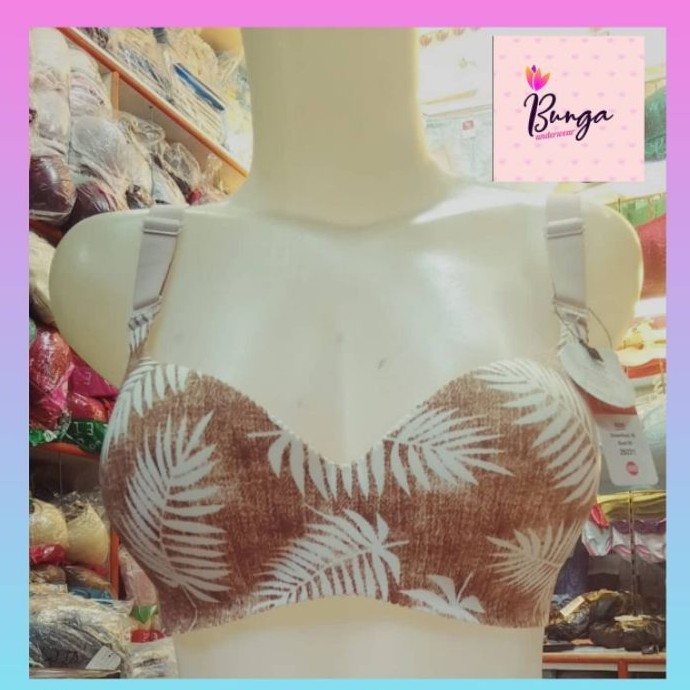 BRA /BH ELENA SEAMLESS, TANPA JAHITAN, BUSA PUSH UP, KAIT 3