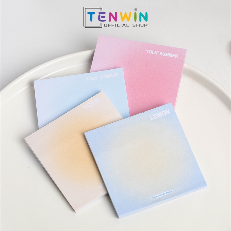 

Sticky Note Memo Note Memo Stick Sticker warna pastel -Tenwin