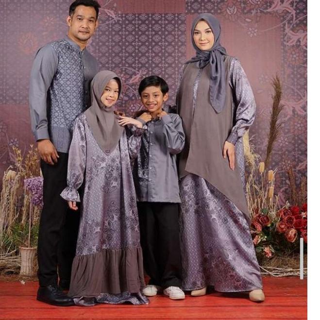 Langsung Beliii.. ELZATTA COUPLE KELUARGA SARIMBIT MAILERA GREY SARIMBIT ELZATTA COUPLE KELUARGA NIB