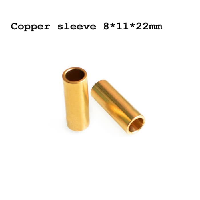 10pcs Copper Sleeve Bearing Bushing 8mm Ultimaker Slider 3D Printer 15 22 30mm