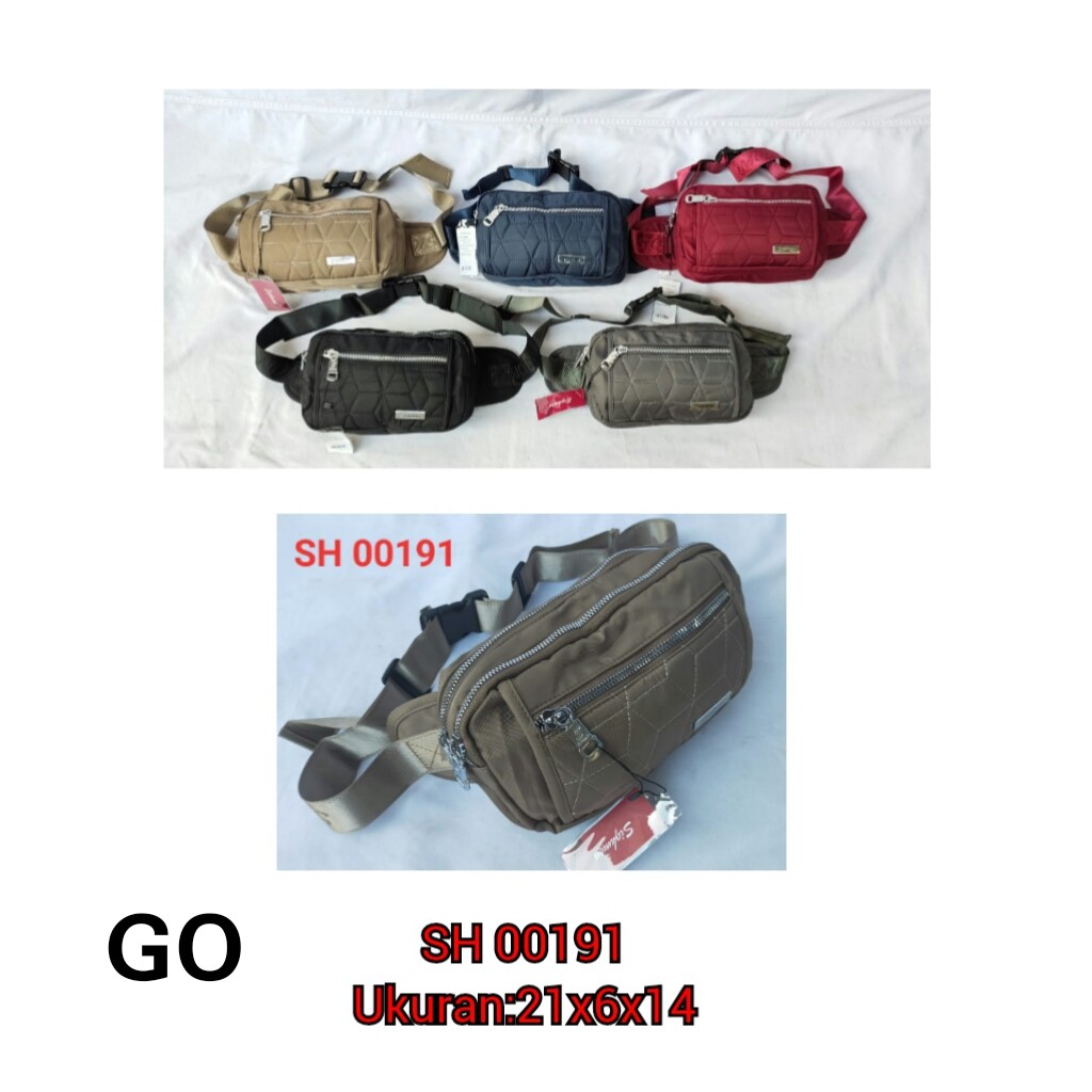 gof B3 TAS WAIST BAG/PINGGANG Perempuan Berkualitas / Tas Outdoor Multifungsi Stylish Cewek Kekinian