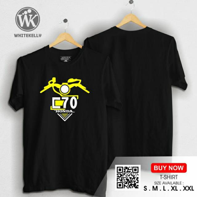 Kaos Baju Tshirt Distro Honda C70 Keren Terlaris Termurah Shopee Indonesia