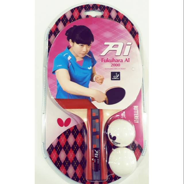 BAT PINGPONG / TENIS MEJA BUTTERFLY FUKUHARA Ai 2000