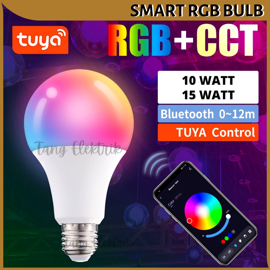 Smart LED Light Bulb RGB 10W E27 Smart Bluetooth Led Bulb Wireless Home - bluetooth 10w