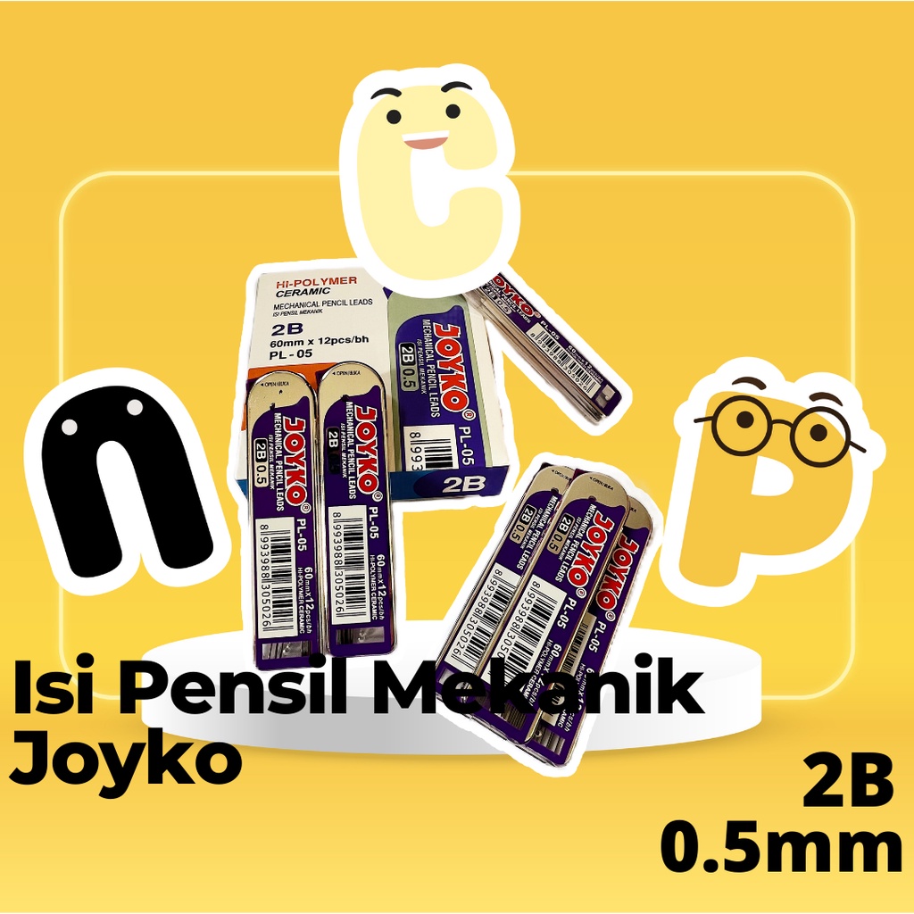 

Joyko Isi Pensil Mekanik Pencil Lead 2B