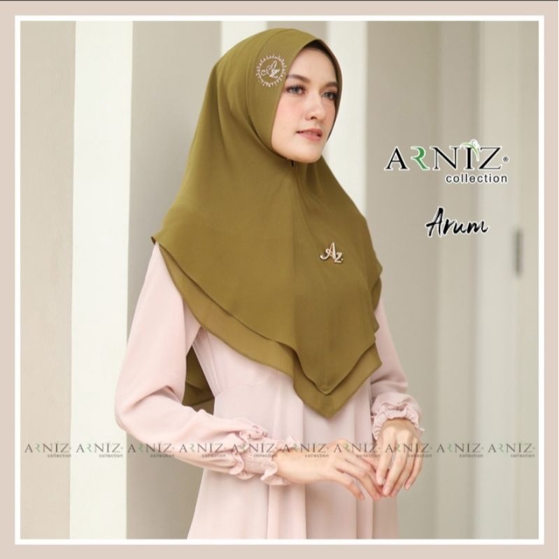 Khimar arniz arum mini cantik dan ori harga merakyat
