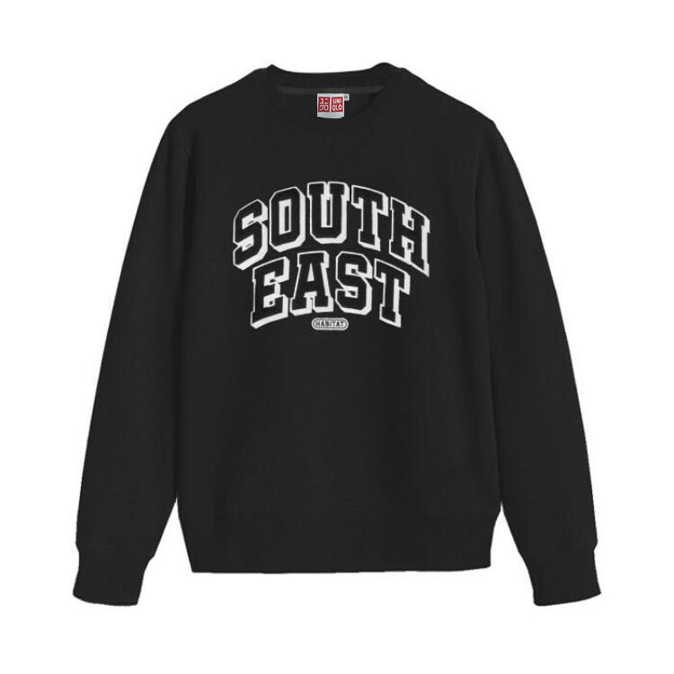 Crewneck Glock Black Full Lebel Uniqlo l Sweater North West South East South East Autocracy Cream Premium Quality