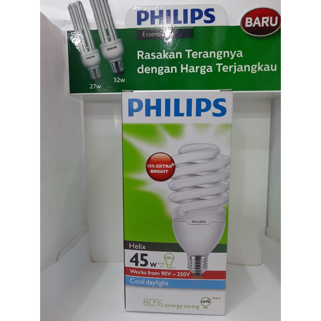 LAMPU PHILIPS HELIX 45 WATT