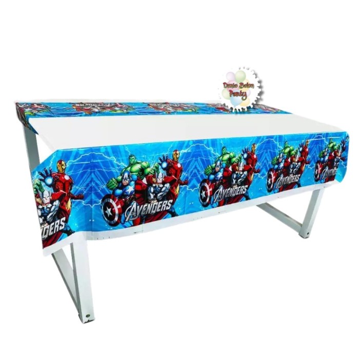 Table Cover / Taplak Meja Karakter Superhero Avengers