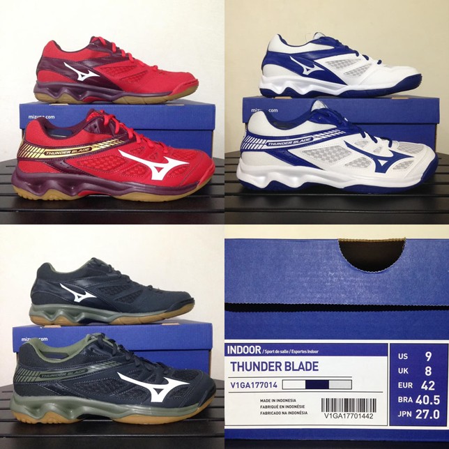 Sepatu Volley Mizuno Thunder Blade Original