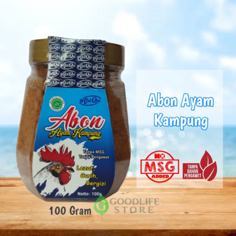 

Abon Ayam Kampung Abon Sehat non MSG Abon Bayi dan Dewasa 100 Gram Botol