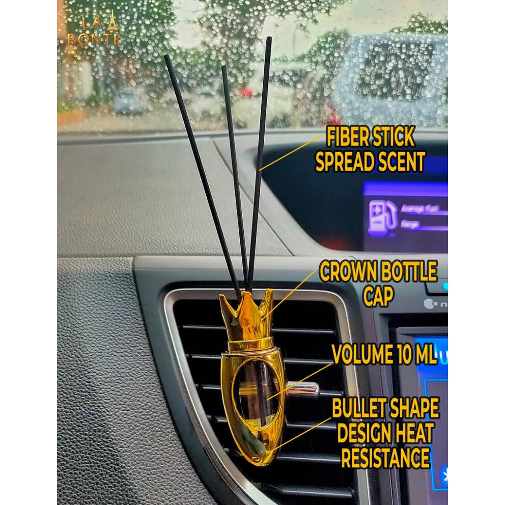 La Bonte Parfum Pengharum Mobil Gantung Premium Aroma Mewah Tahan Lama 10ml