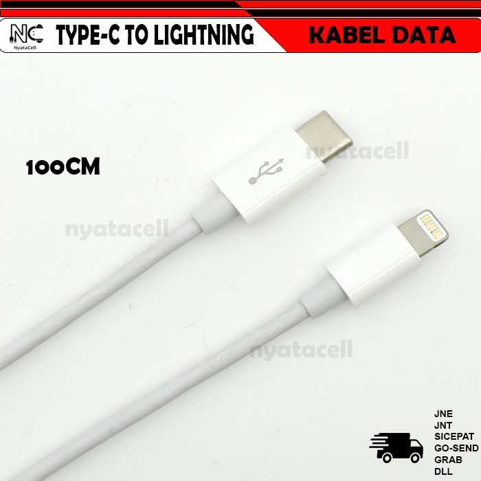 Kabel Data Apple USB-C to Lightning 1M Ori Apple IPhone 12 11 Pro XR XS