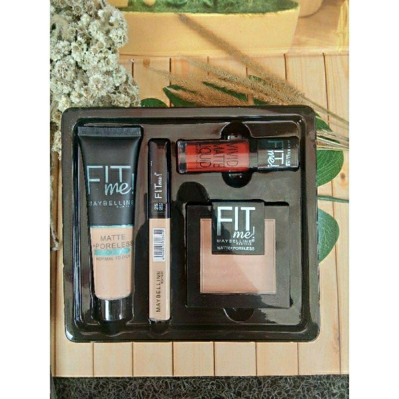 MAYBELLINE 13 IN 1 Make Up Set Fit Me / Paket Kosmetik Maybelline Fit Me  Lengkap 13 In 1