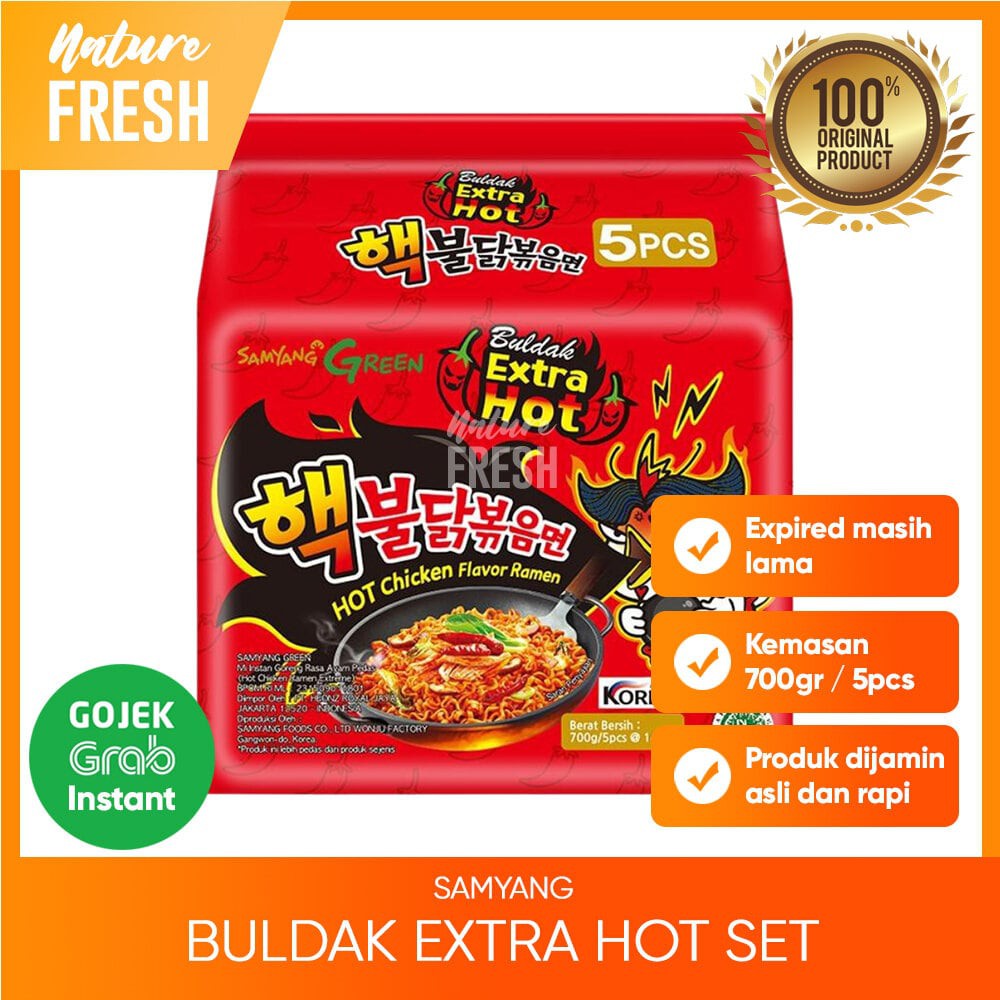 Samyang Mie Korea Original / Extreme / Carbona / Cheese