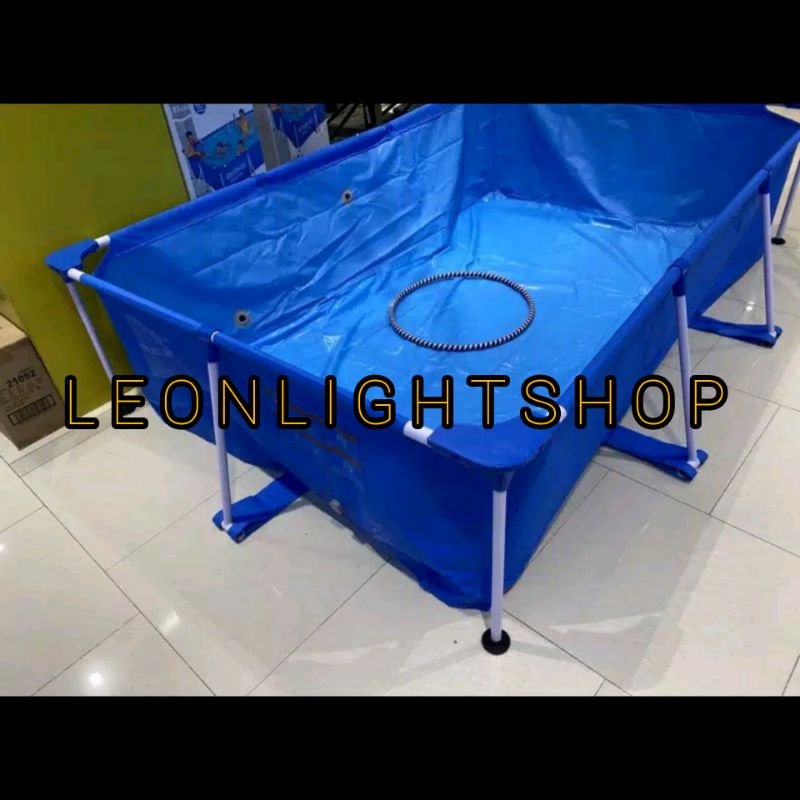 BESTWAY KOLAM RENANG FRAME 400X211X81CM/FRANE POOL SQUARE/KOLAM RENANG DEWASA MURAH