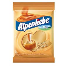 

ALPENLIEBE Permen Smooth & Creamy KARAMEL / STROBERI