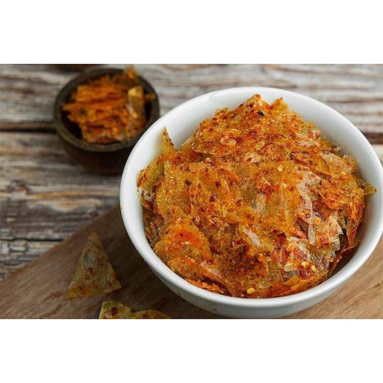 

Keripik Kaca 500gr Daun Jeruk Pedas Kripik Kaca Daun Jeruk Kripca Bledag Cemilan Snack Makanan Ringan