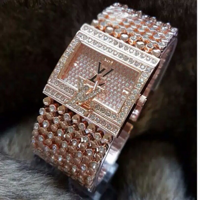 JAM TANGAN MERICA LV ROSEGOLD - LV001
