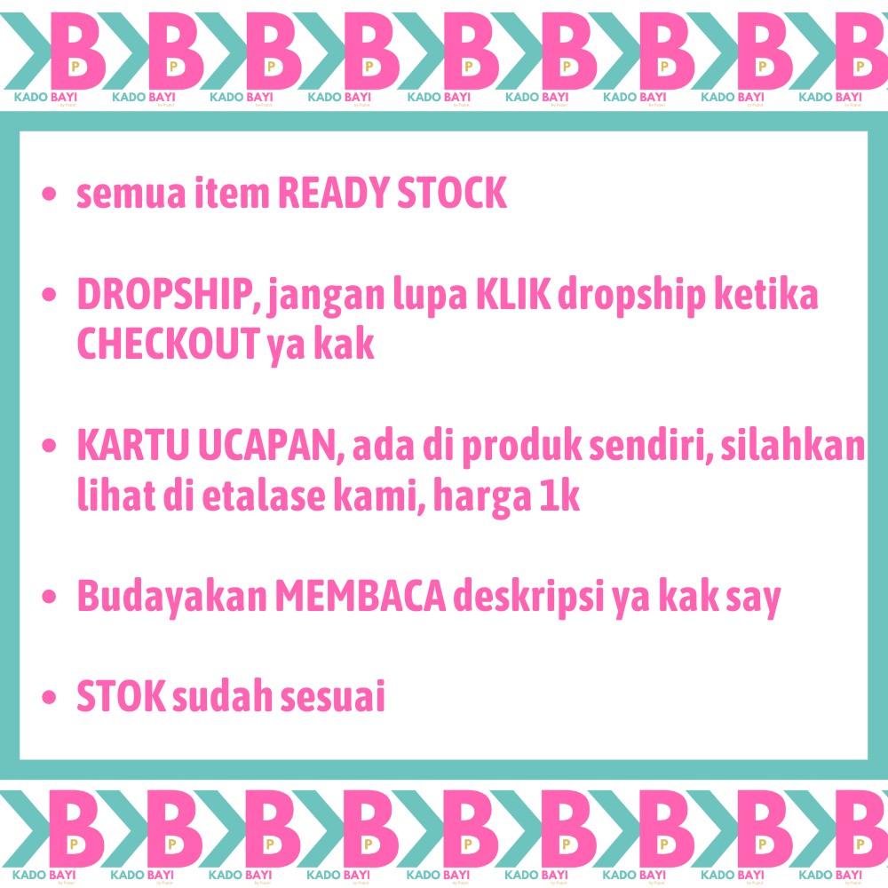 Kado Bayi Perempuan Laki Laki Baru Lahir Lahiran Murah Babygift Newborn Baby Gift Set Box Hampers Girl Boy Unisex Parsel Parcel murmer Paket C-2