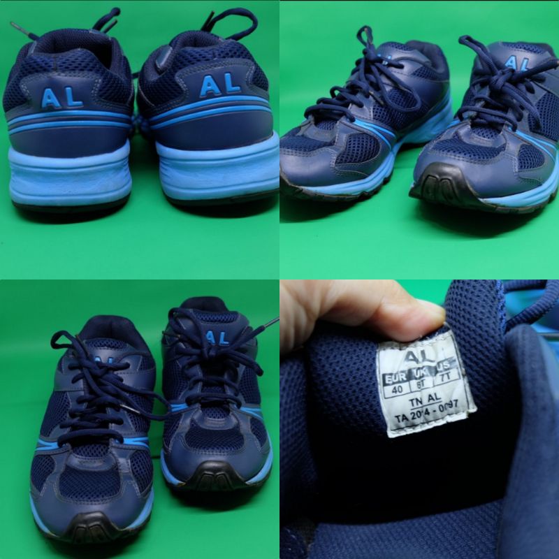 Sepatu league legas TNI AL ALRI original size 40 biru rare preloved