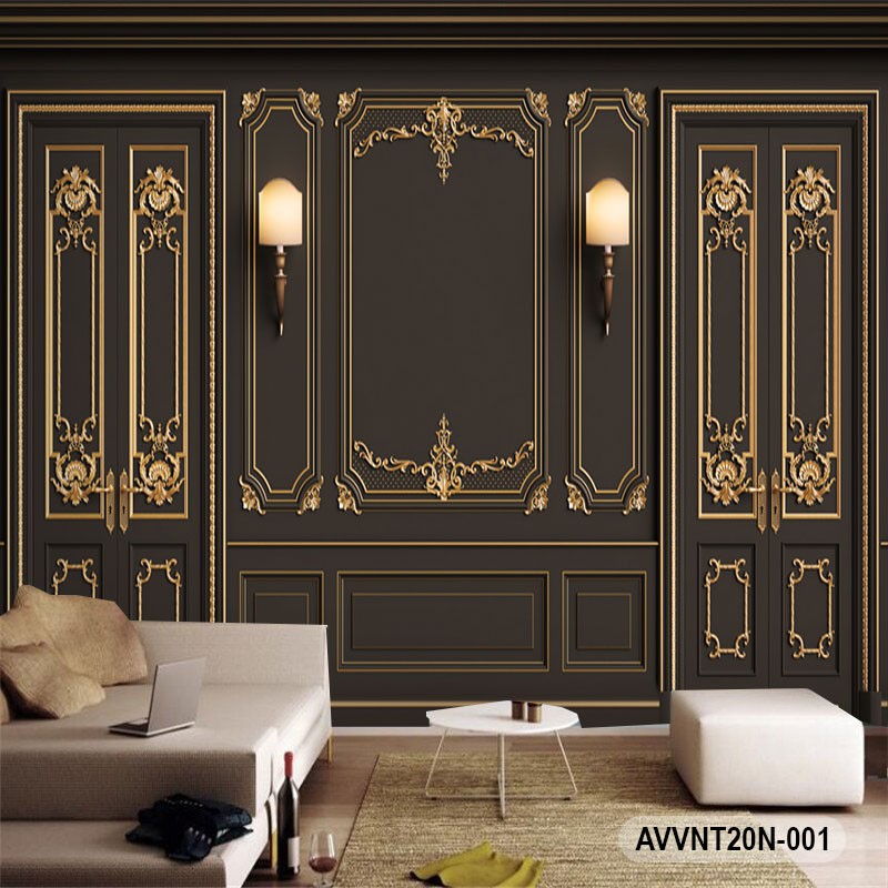 Wallpaper Dinding wainscoting- Wallpaper Dinding Panneling- Wallpaper Dinding Moulding Minimalis 3d,