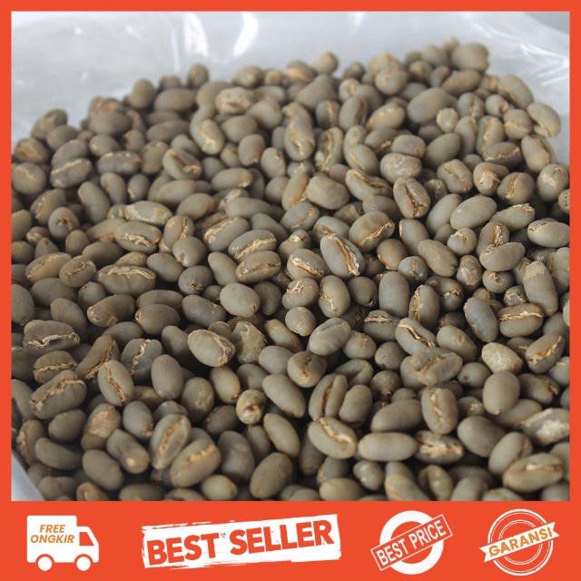 

Kopi Biji Tunggal / Peaberry Arabika Gayo Aceh 1Kg - Green Bean Biji Kopi Mentah - AZA Coffee