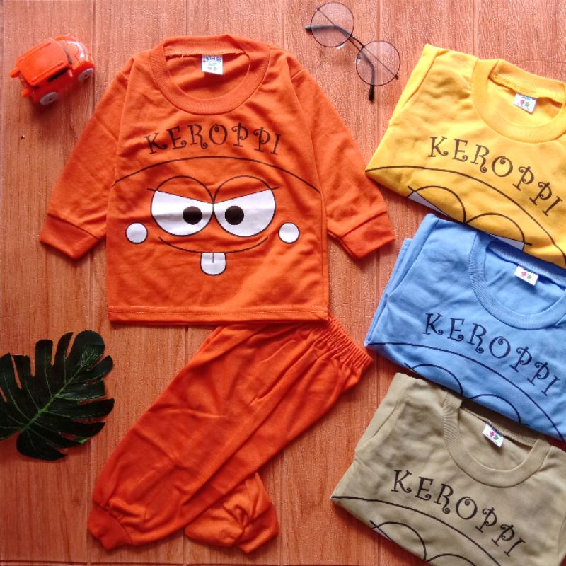 KADASO | Setelan Baju Bayi Panjang Celana Panjang | KARAKTER 0-10BLN