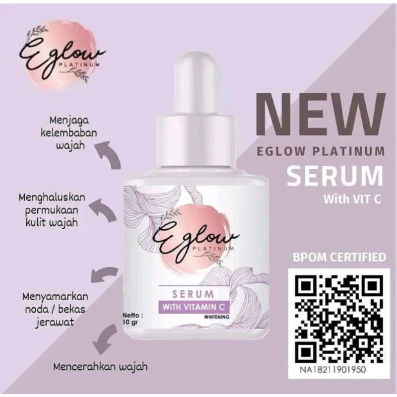 SERUM EGLOW PLATINUM BPOM ORIGINAL