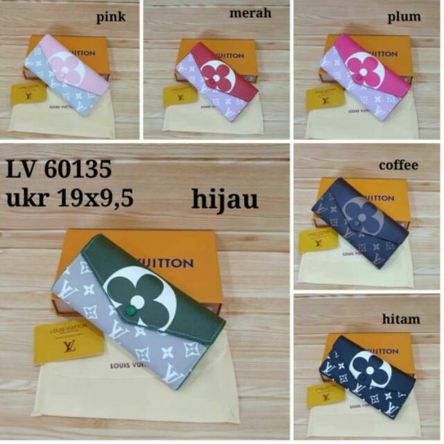 Dompet lv import / dompet panjang lv / dompet lipat lv / dompet lv panjang