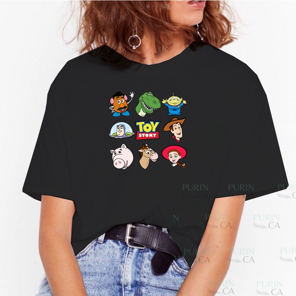 Baju Kaos Wanita DISNEY TOY STORY