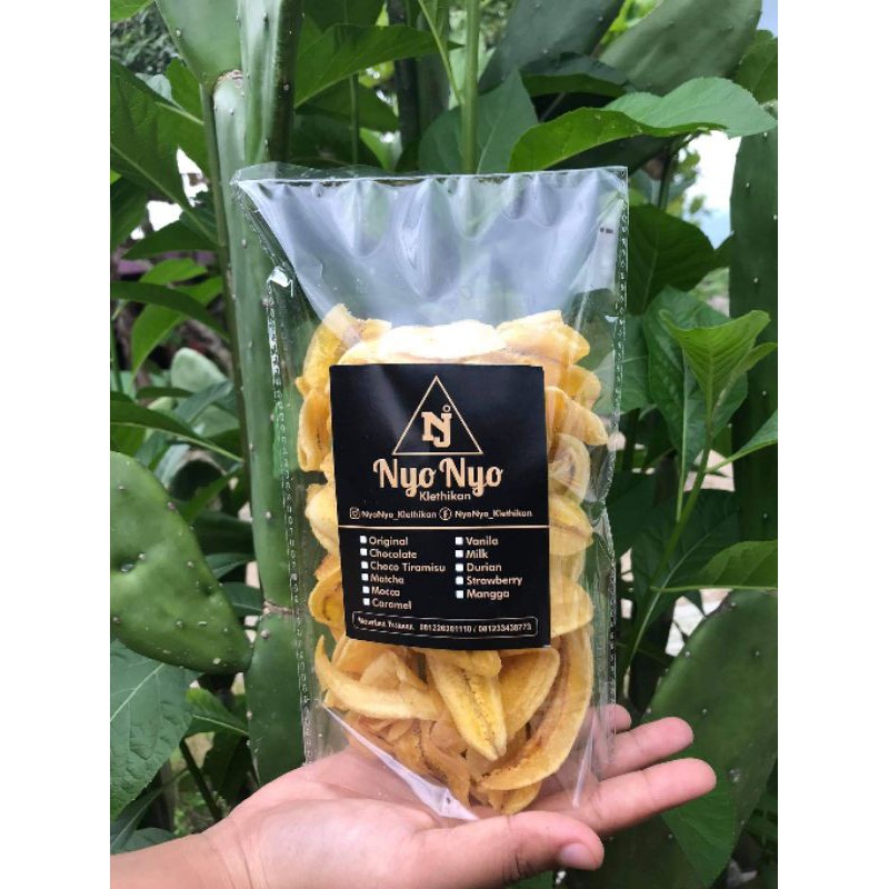 

NyoNyo Klethikan keripik pisang 100gram