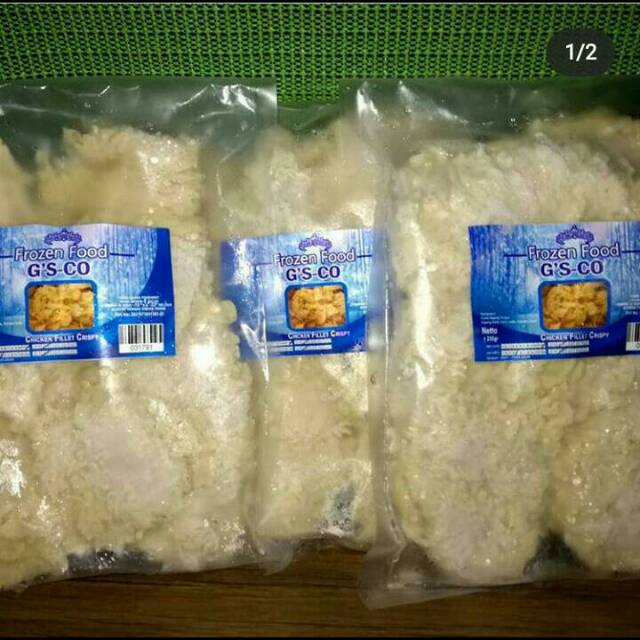 

NO MICIN ChickeN FilleT Crispy Frozen/ Ayam Krispi Beku