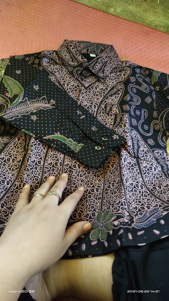 Kemeja Batik Pria Slimfit Terbaru Premium Modern Solo