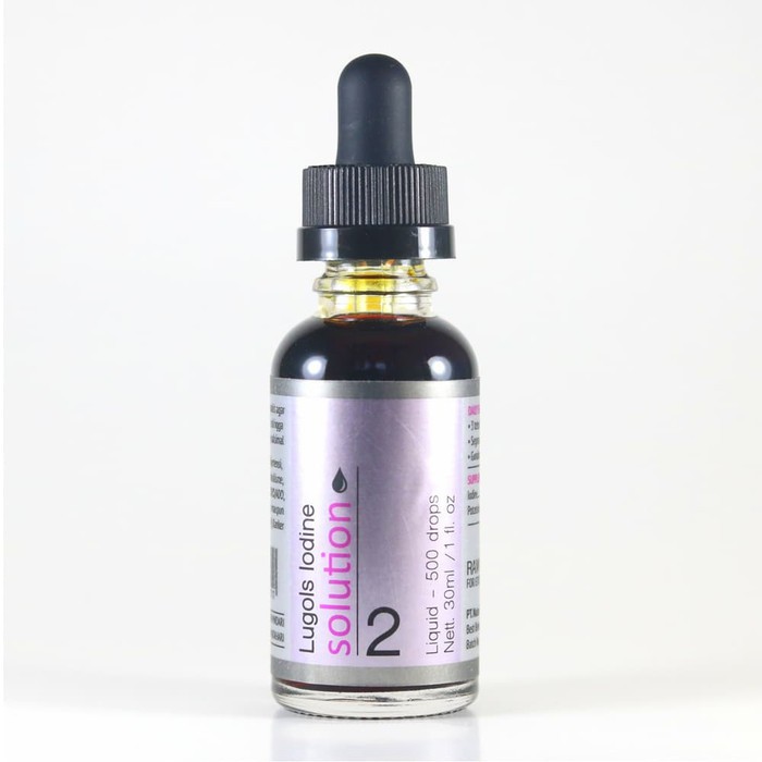 Obat Herbal Sakit Tiroid Sembelit Enzim Metabolisme - LUGOL IODINE  raw07