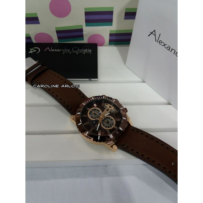 JAM TANGAN PRIA ALEXANDRE CHRISTIE AC6527MC GARANSI RESMI