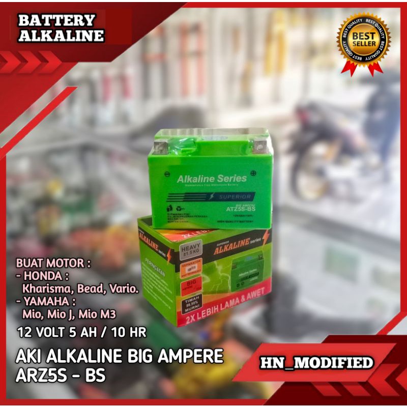 Jual BATTERY AKI ALKALINE ARZ5S - BS BIG AMPERE | Shopee Indonesia