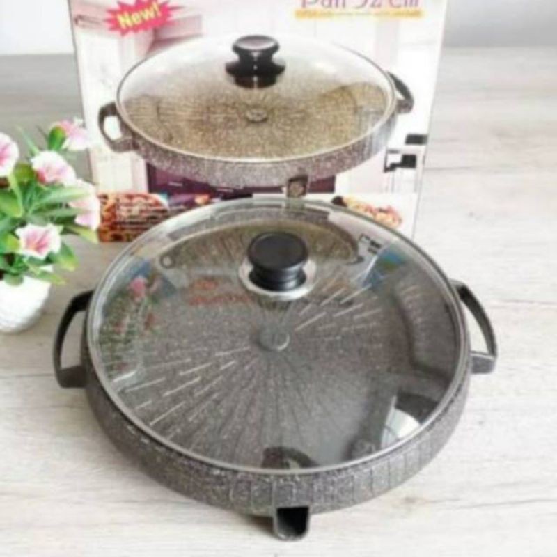 progas , Bulgogi Fan , Paket , Kompor Portable  + BBQ , Bulgogi Fan 32CM