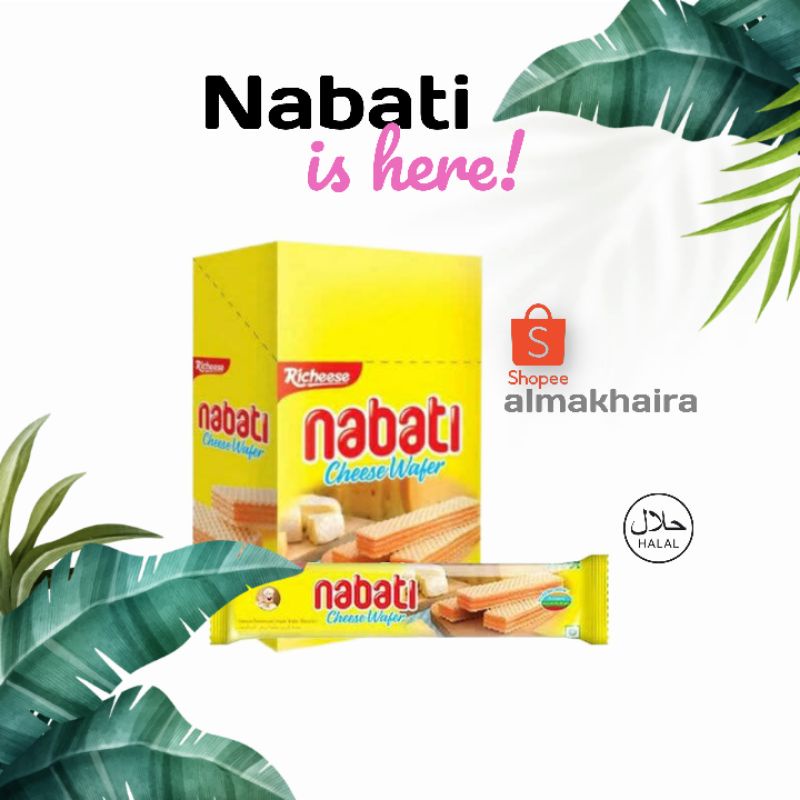 

Nabati wafer richesse 8g 20pcs/Pack (Tersedia pengiriman instan)