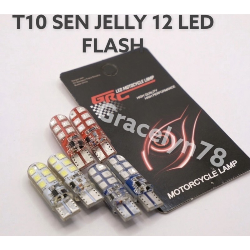 COD SEN SEIN JELLY FLASH 12MATA SEIN JELLY 12LED HARGA SEPASANG/2PCS