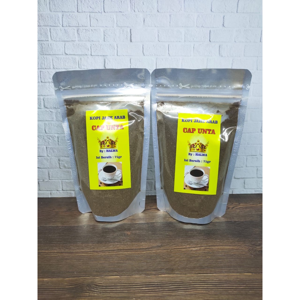 

HALWA KOPI JAHE ARAB CAP UNTA 75GR