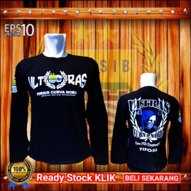 Kaos panjang persib ultras cewe cowo TERBAIK