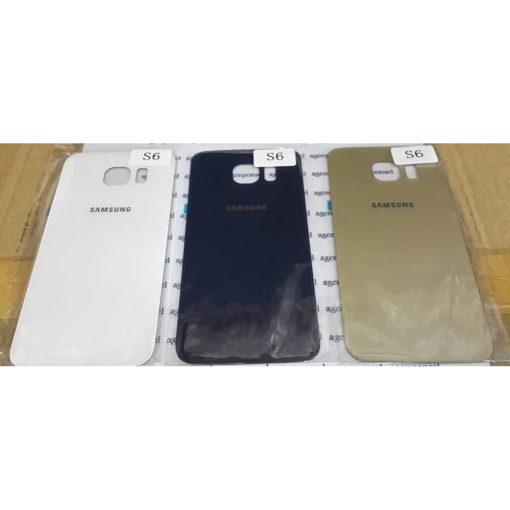 Backdoor Back Door Tutupan Baterai Casing Belakang Samsung S6