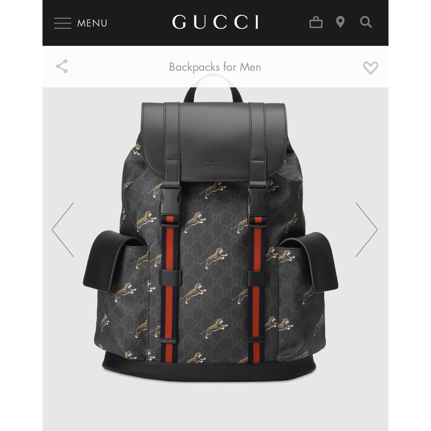 Tas Ransel Backpack Gucci Bestiary With 