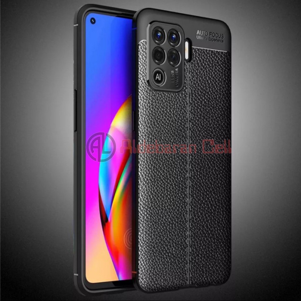 Slim Leather Case OPPO Reno 5F Softcase Autofocus Oppo Reno 5F Reno5 F Reno 5F 2021