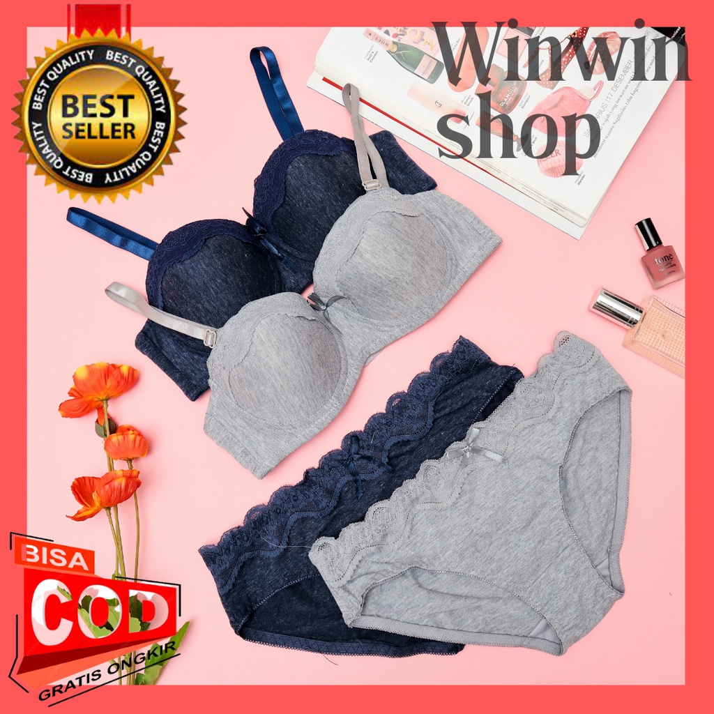 Bra Set + Cd Half Cup Winwinn Cup (A) & (B) 0826