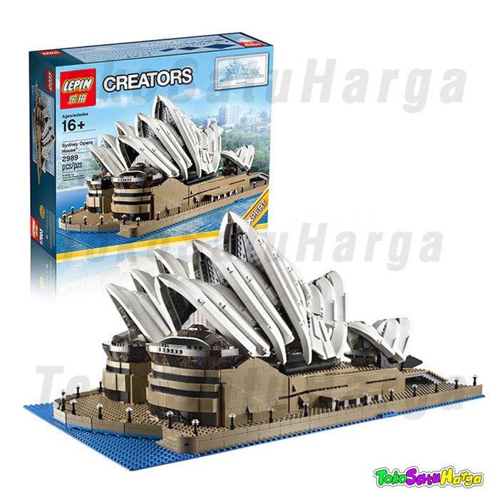 Brick Lepin 17003 City Street Creator Modular Sydney Opera - Good QC